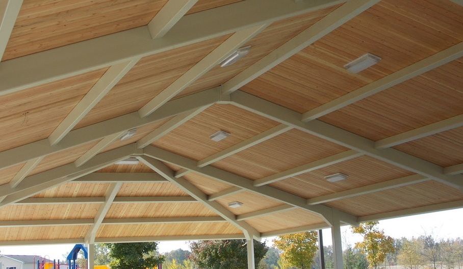 Commercial park and transit shelters